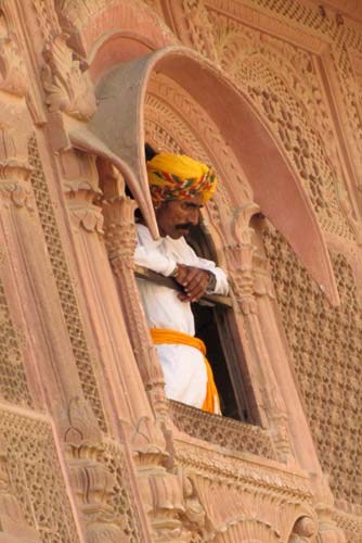 The palace Meherangarh Fort, Rajasthan, India