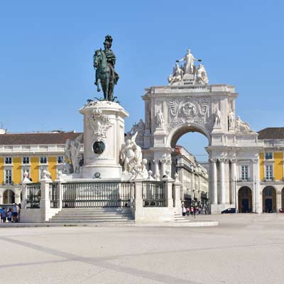 Lisbonne Praça do Comércio