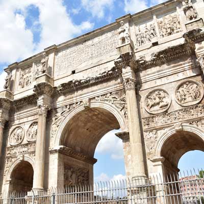 L’Arc de Constantin à Rome
