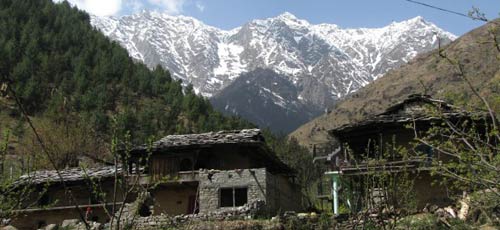 mountains  McLeod Ganj 