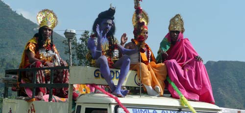 religious festival in Dharamsala 