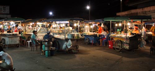 Thong Sala Food Market